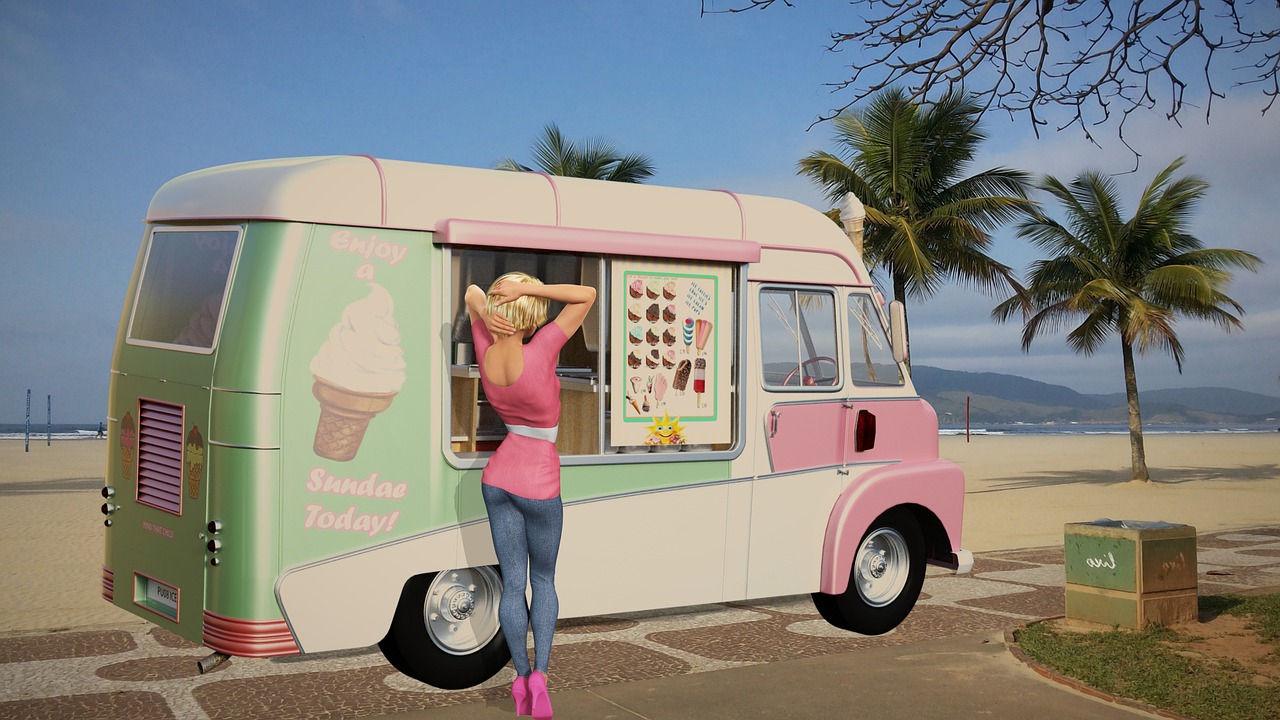 Ice cream shop